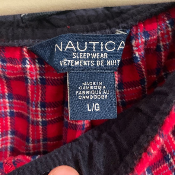 Nautica Large Plaid Pajama Pants! - Picture 3 of 4